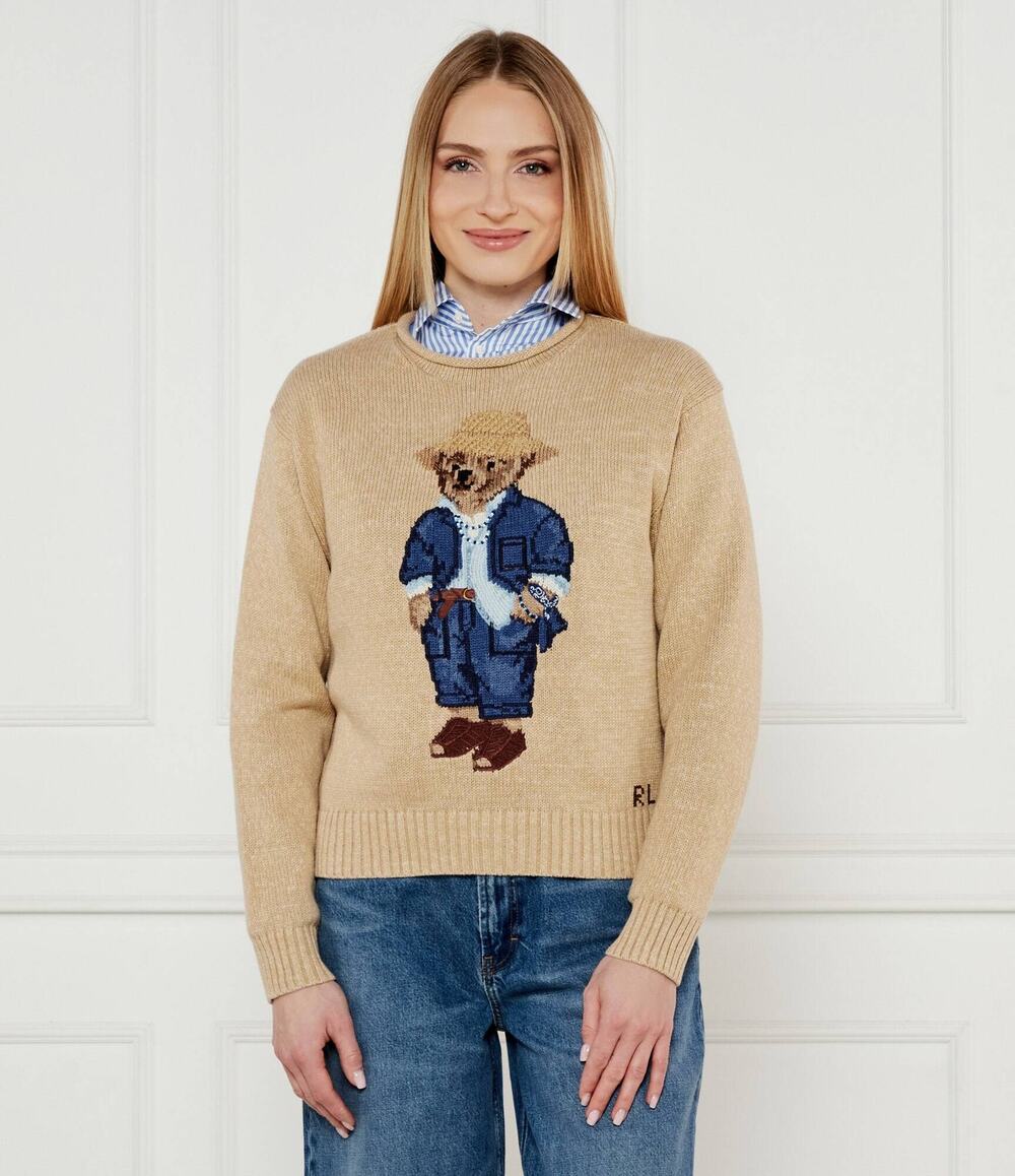 Polo Ralph Lauren Polo Bear Rollneck Jumper Sweater size S small